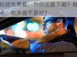 开车视频免费看，为何还要下载？既免费又免疼，有声音不更好？