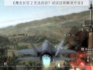 《鹰击长空 2 无法启动？试试这些解决方法》