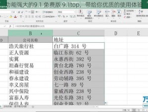 功能强大的9.1 免费版 9.1top，带给你优质的使用体验