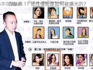 白歆惠 11 张性侵图是如何被曝光的？