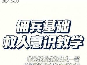 君王 3 佣兵培养秘籍：如何打造属于自己的强大战力