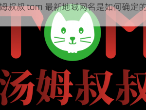 汤姆叔叔 tom 最新地域网名是如何确定的呢？