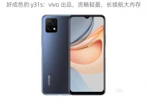 好成色的 y31s：vivo 出品，流畅轻盈，长续航大内存