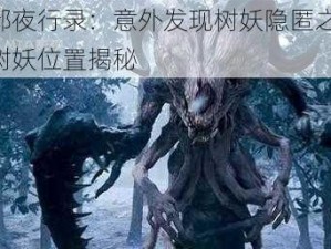 神都夜行录：意外发现树妖隐匿之所，四树妖位置揭秘