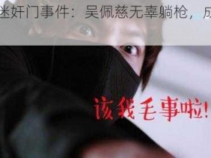 李宗瑞迷奸门事件：吴佩慈无辜躺枪，成最大受害者