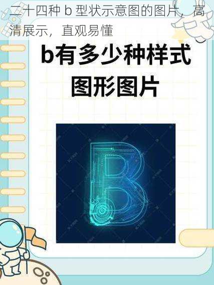 二十四种 b 型状示意图的图片，高清展示，直观易懂