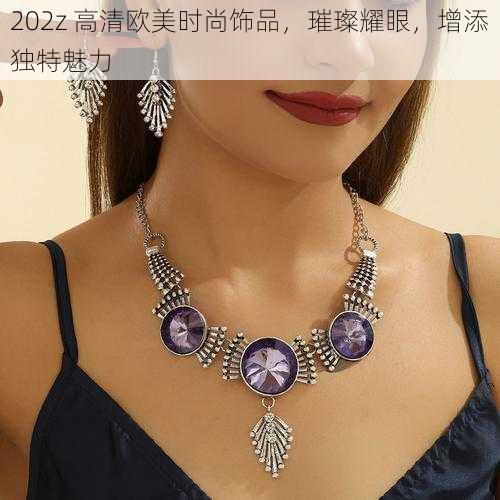 202z 高清欧美时尚饰品，璀璨耀眼，增添独特魅力