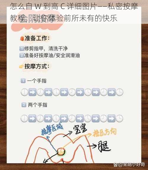 怎么自 W 到高 C 详细图片——私密按摩教程，让你体验前所未有的快乐