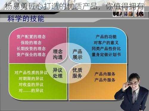 杨易勇匠心打造的优质产品，你值得拥有