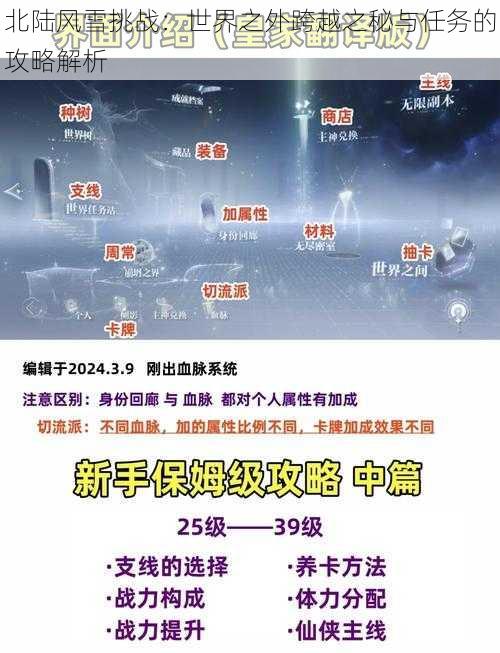 北陆风雪挑战：世界之外跨越之秘与任务的攻略解析