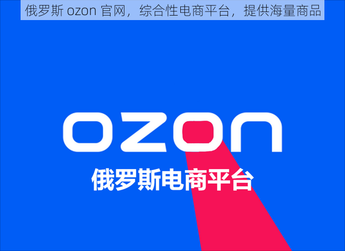 俄罗斯 ozon 官网，综合性电商平台，提供海量商品