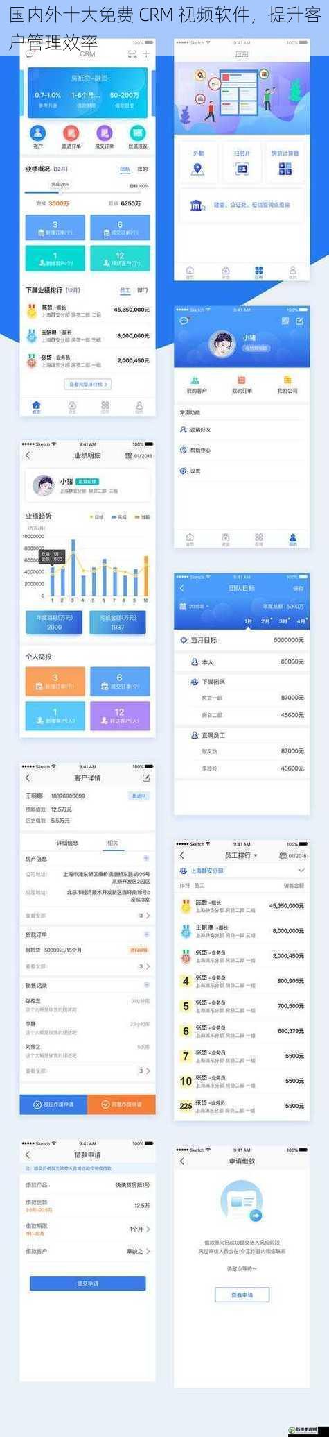 国内外十大免费 CRM 视频软件，提升客户管理效率