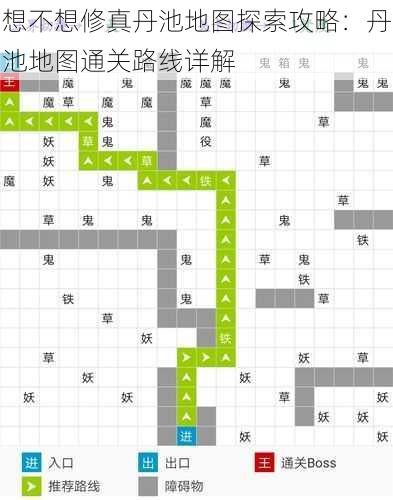 想不想修真丹池地图探索攻略：丹池地图通关路线详解