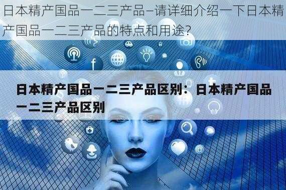 日本精产国品一二三产品—请详细介绍一下日本精产国品一二三产品的特点和用途？