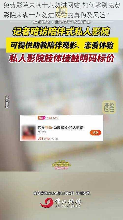 免费影院未满十八勿进网站;如何辨别免费影院未满十八勿进网站的真伪及风险？