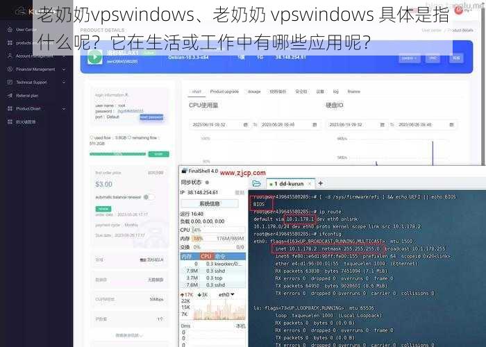 老奶奶vpswindows、老奶奶 vpswindows 具体是指什么呢？它在生活或工作中有哪些应用呢？