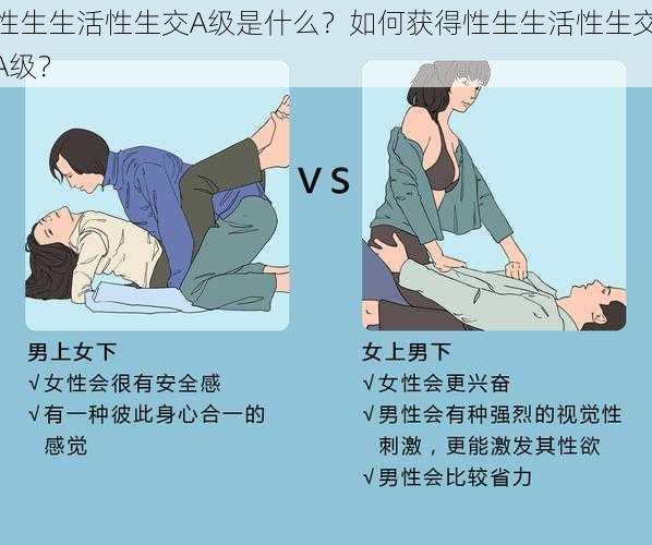 性生生活性生交A级是什么？如何获得性生生活性生交A级？