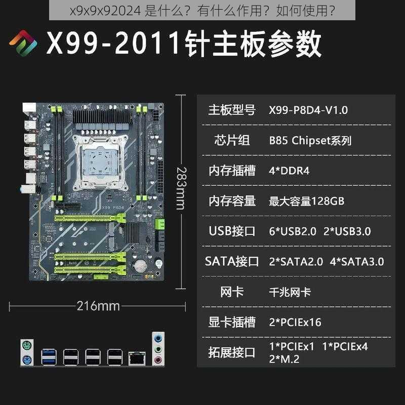 x9x9x92024 是什么？有什么作用？如何使用？