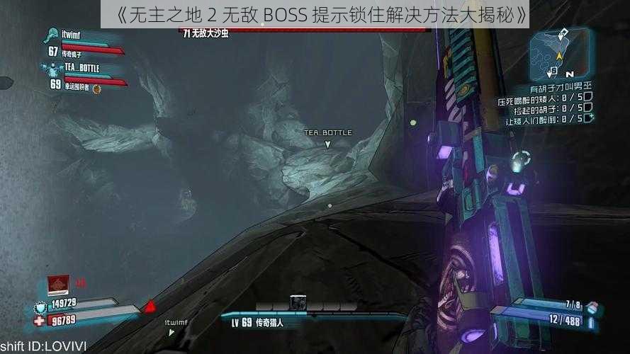 《无主之地 2 无敌 BOSS 提示锁住解决方法大揭秘》