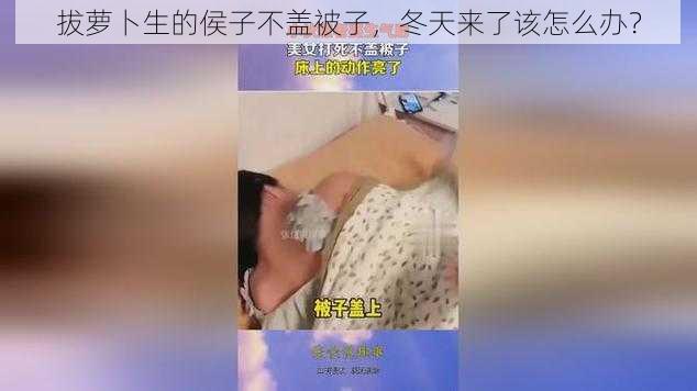 拔萝卜生的侯子不盖被子，冬天来了该怎么办？