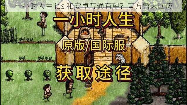 一小时人生 ios 和安卓互通有望？官方暂未回应