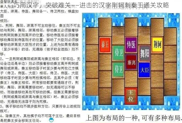 巧用汉字，突破难关——进击的汉字荆轲刺秦王通关攻略